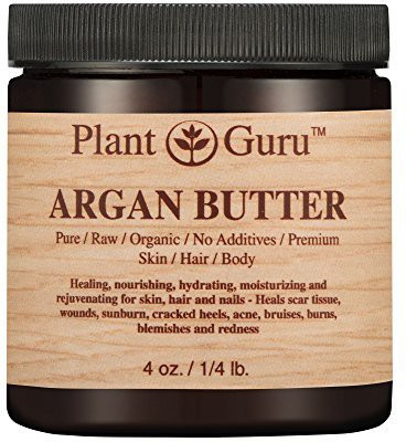 

Plant Guru Argan Butter 4 Oz. 100% Pure Raw Fresh Natural Cold Pressed. Skin Body And Hair Moisturizer, Diy Creams, Balms, Lotions, Soaps.(118.29 ml)