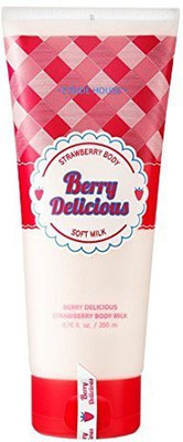 

Etude House Berry Delicious Strawberry Body Soft Milk 200Ml / Beautynet Korea(200 ml)