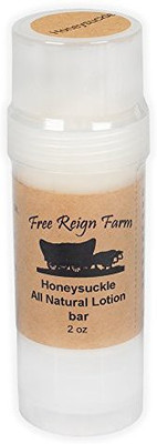 

Free Reign Farm Honeysuckle 2 Ounce Large Moisturizing All Natural Lotion Bar(59.15 ml)