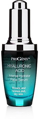 

Progenix Hyaluonic Acid Face Serum. Intense Hydrating Serum With Hyaluronic Acid, Organic Aloe Vera, Vitamin E For Dry Skin And Fine Lines. 1Oz.(29.57 ml)