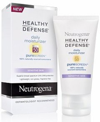 

Neutrogena Healthy Defense Daily Moisturizer Sensitive Skin, Spf 50 Lotion 1.70 Oz(50.28 ml)