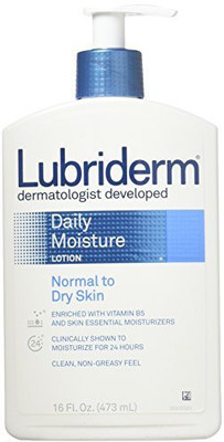 

Lubriderm Daily Moisture Lotion Normal To Dry Skin, 16 Ounce(473.18 ml)