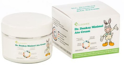 

CLEOMEE Dr.Donkey Minimal Ato Cream 75G Donkey Milk 69%,Moisturizing(78.37 ml)