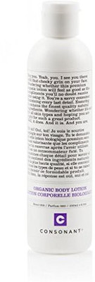 

Consonant All Natural Organic Body Lotion Scent 002 With Persea Gratissima Seed Oil, Aloe Barbadensis Leaf Extract, And Beeswax, 250 Ml(250 ml)