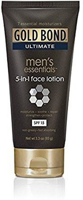 

Gold Bond Ultimate Men'S Essentials 5-In-1 Face Lotion, 3.3 Ounce (Pack Of 1)(97.59 ml)