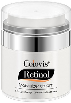 

Colovis Face Moisturizer Cream For Women With Retinol & Vitamin E, Anti Aging Anti Wrinkles Cream Moisturizer For Face - Deeply Moisturize, Reduce Fine Lines Acne Spots, Brighten Skin Tone- 1.7 Fl Oz(50.28 ml)