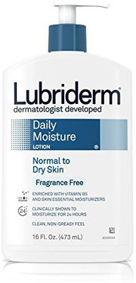 

Lubriderm Daily Moisture Lotion, Fragrance-Free, 16 Fl. Oz.(473.18 ml)