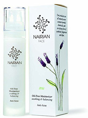 

Nairian Oil-Free Moisturizer, Soothing & Balancing Skin Care (50 Ml Bottle); Daily Moisturizing Non-Comedogenic Face Cream For Oily And Acne-Prone Skin W/All-Natural Ingredients(50 ml)