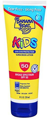 

Banana Boat Kids Tear Free Sunscreen Lotion Spf 50, 8 Oz (Pack Of 6)(236.59 ml)