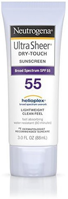 

Neutrogena Ultra Sheer Dry-Touch Sunscreen, Broad Spectrum Spf 55, 3 Oz.(88.72 ml)