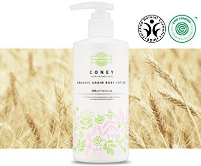 

FARMGRAIN Coney Organic Grain Baby Lotion 300Ml / 10.1 Fl.Oz. By | Premium Baby Care | Ewg Verified | Bdih Certified | Usda Organic | Sulfate-Free, Paraben-Free |(298.69 ml)