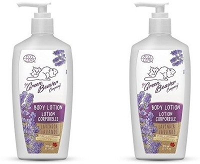 

Green Beaver Lavender Body Lotion (Pack 2) With Organic Aloe Vera, Sunflower Seed Oil, Labrador Tea Water And Sweetfern Water, Gluten-Free, Paraben-Free, Cruelty-Free And Vegan, 10.1 Oz(298.69 ml)