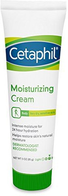 

Cetaphil Moisturizing Cream For Very Dry/Sensitive Skin, Fragrance Free, 3 Ounce, 3 Count(88.72 ml)