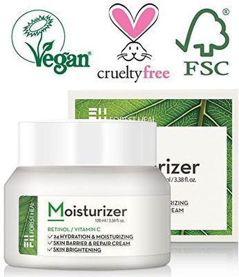 

Forest Heal Face Moisturizer Retinol Cream - Moisturizes Dry Skin - Day Or Night 24 Hour Hydrating And Anti Aging - - (100 Ml/3.38 Fl.Oz.)(99.96 ml)