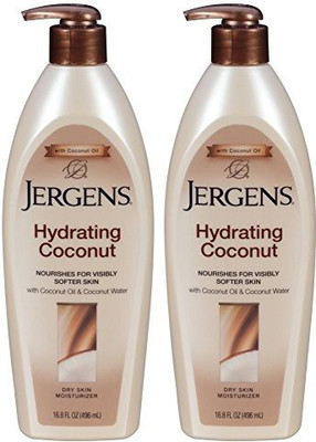 

Jergens Hydrating Coconut 16.8 Ounce Lotion Pump (496Ml) (2 Pack)(496.84 ml)