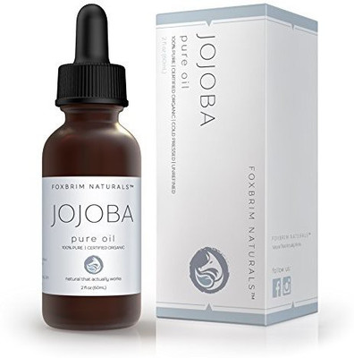

Foxbrim Usa Organic Jojoba Oil 100% Pure - For Face, Skin, Hair & Nails - Perfect For Sensitive & Dry Skin - Abundant In Key Nutrients, Fatty Acids & Vitamins C & E - Unrefined & Cold Pressed - 2Oz By(59.15 ml)