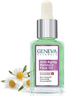 

Geneva Naturals Retinoid Sleeping Night Oil - Natural Swiss Anti-Aging Formula With Blue Tansy Oil, Chamomile, And Grapeseed Oil For Men & Women - 1Oz(29.57 ml)