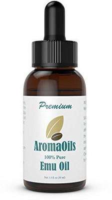 

AromaOils Emu Oil - 1 Oz - 100 Percent Pure Oil By - Best For Hair Growth, Skin, Face, Stretch Marks, Scars, Muscle Ache, And Joint Pain(29.57 ml)