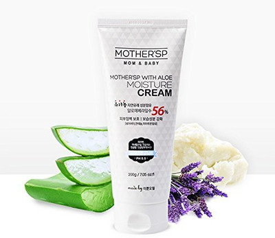

Mother'sp Mom & Baby With Baby Aloe Moisture Cream Aloevera(56%) 200ｇ/7.05Oz(208.49 ml)