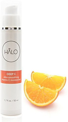 

Halo Beauty Ultra Smoothing Vitamin C Moisturizer With Citrus Stem Cells. Deep C By : High Concentration Of Vitamin C & Citrus Stem Cells. Smooths Fine Lines & Regenerates & Repairs Skin. 1.7 Oz(50.28 ml)