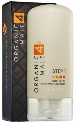 

Organic Male Om4 Oily Step 1: Green Clay Clarifying Cleanser - 5 Oz(147.87 ml)