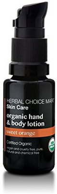 

Nature's Brands Herbal Choice Mari Organic Hand & Body Lotion, Sweet Orange; 0.5Floz(14.79 ml)