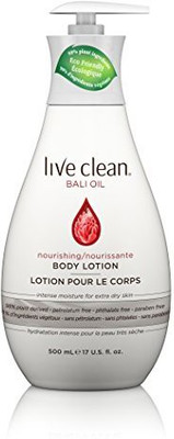 

Live Clean Bali Oil Nourishing Body Lotion, 17 Oz.(502.75 ml)