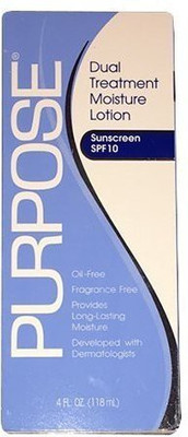 

With a Purpose Purpose Dual Treatment Moisture Lotion, Spf 10,4 Fl Oz (Pack Of 3)(118.29 ml)