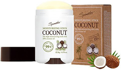 

Spometics 20% Organic Extra Virgin Coconut Oil Lotion Stick, Kids Lotion, Night Moisturizer For Face, Good Seed Lotion For Kids Travel Activities, Face Stick, Coconut Oil Travel Size, (20G/0.71Oz)(21 ml)