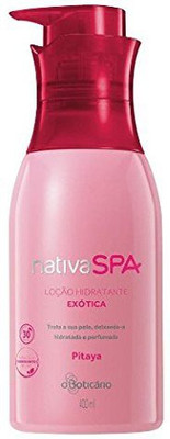 

Boticario Linha Nativa Spa - Locao Hidratante Pitaya 400 Ml - ( Nativa Spa Collection - Pitaya Moisturizing Lotion Net 13.55 Oz)(400.72 ml)