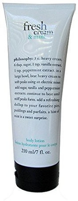 

Philosophy Fresh Cream & Mint Body Lotion 7 Fl. Oz By(207.01 ml)