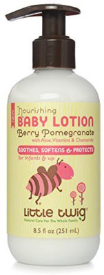 

Little Twig All Natural Baby Lotion, Berry Pomegranate, 8.5 Fluid Oz(251.38 ml)