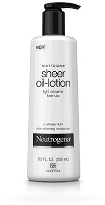 

Neutrogena Sheer Oil-Lotion, Skin-Silkening Moisturizer 8.50 Oz (Pack Of 4)(251.38 ml)