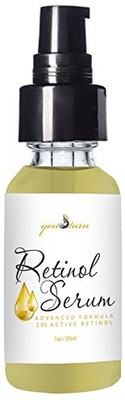 

YouTurn Retinol Serum 2.5% With Vitamin E & Aloe Vera - Our Advanced Facial Serum Useful For Wrinkles, Smooth Fine Lines, Even Skin Tone, & Fade Age Spots By Our Professional Anti Aging Formula - 1 Fl Oz(29.57 ml)