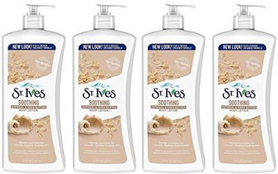 

Saint Ives St. Ives Body Lotion, Oatmeal And Shea Butter, 21 Oz (Pack Of 4)(621.04 ml)