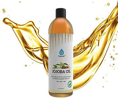 

Pursonic 100% Cold Pressed Pure Golden Jojoba Oil For Skin/Dry Or Damaged Hair, 6 Ounce(177.44 ml)