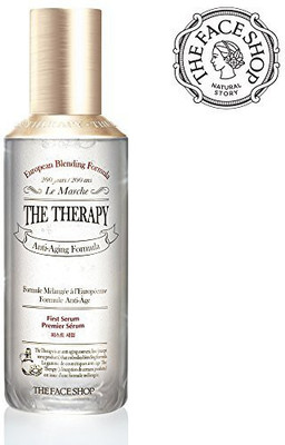 

The Face Shop Anti Aging Face Toner, Natural Botanical Ingredients/Anti Wrinkle Care Hydrating Facial Serum With Green Tea Cotton Pads (30 Pcs) 130 Ml/4.3 Oz(127.17 ml)
