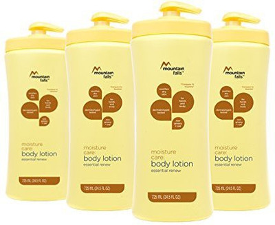 

Mountain Falls Moisture Care: Body Lotion, Essential Renew, Pump Bottle, Compare To Vaseline, 24.5 Fluid Ounce (Pack Of 4)(724.55 ml)