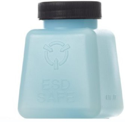 

R&R Lotion Sqb-4-Esd Polyethylene Square 4 Oz Antistatic Esd Safe Storage Bottle With Lid (Case Of 50)(118.29 ml)