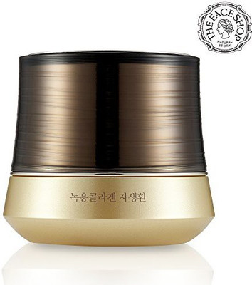 

The Face Shop Yehwadam Nokyong Collagen Contour Lift Gold Capsule Cream, Premium Skin Care Traditional Korean Herbs And Flowers For Anti-Aging Treatment (50Ml/1.69 Oz)(49.98 ml)