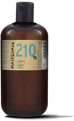 

Naissance Grapeseed Oil 33.8 Fl. Oz. 100% Pure Cold Pressed, Hypoallergenic, Suitable For Sensitive Skin.(112.38 ml)
