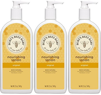 

Burt's Bees Baby Nourishing Lotion, Original, 12 Ounces (Pack Of 3)(354.88 ml)