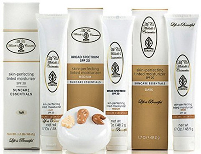 

Florencia Skin Perfecting Tinted Moisturizer Spf 20, Oil Free Tinted Sunscreen For Any Tone Or Type Of Skin, Light 1.7 Oz(50.28 ml)