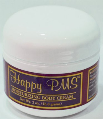 

Happy PMS Natural Progesterone Moisturizing Body Cream Plant Derived Bio-Identical Hormone Balancing For Pms Symptom Relief 2Oz Jar ( Cruelty Free)(59.15 ml)