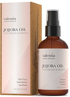 

Valentia Organic Jojoba Oil (4Oz) Pure & Cold-Pressed(118.29 ml)