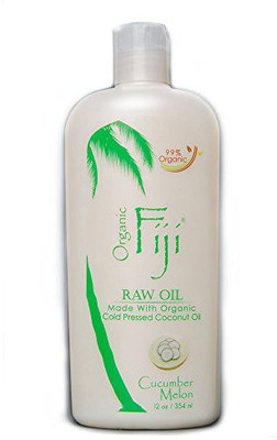 

Organic Fiji Raw Cold Pressed Coconut Oil, Cucumber Melon, 12-Ounces(354.88 ml)