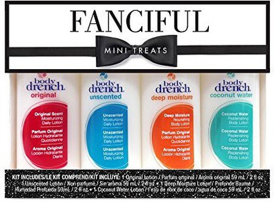 

Body Drench Fanciful Mini Treats Body Lotions, 4 Count 2 Oz Each(59.15 ml)