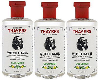 

Thayers Alcohol Free Witch Hazel With Aloe Vera, Cucumber 12 Oz (Pack Of 3)(354.88 ml)