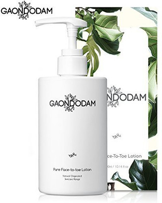 

GAONDODAM Daily Moisturizing Face To Toe Lotion For All Skin Type, Shea Butter Advanced Intensive Moisturizer Cream For Face And Body. (300 Ml/10.14 Fl.Oz)(4.14 ml)