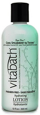 

Vitabath Cool Spearmint & Thyme Hydrating Lotion, 12Oz. Bottle(354.88 ml)